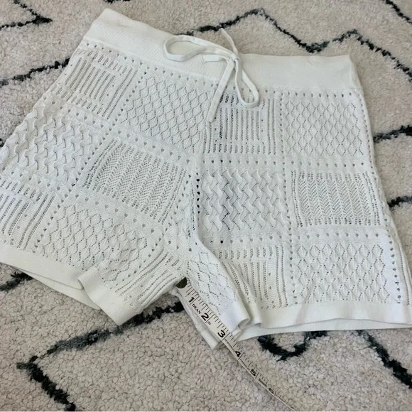 NWT Rails Catalina white crochet shorts